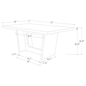 Rectangular Dining Table Set With Chairs