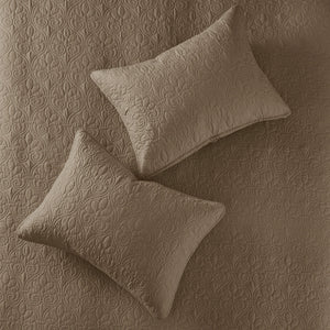 Reversible Quilt Set Mocha Full/Queen