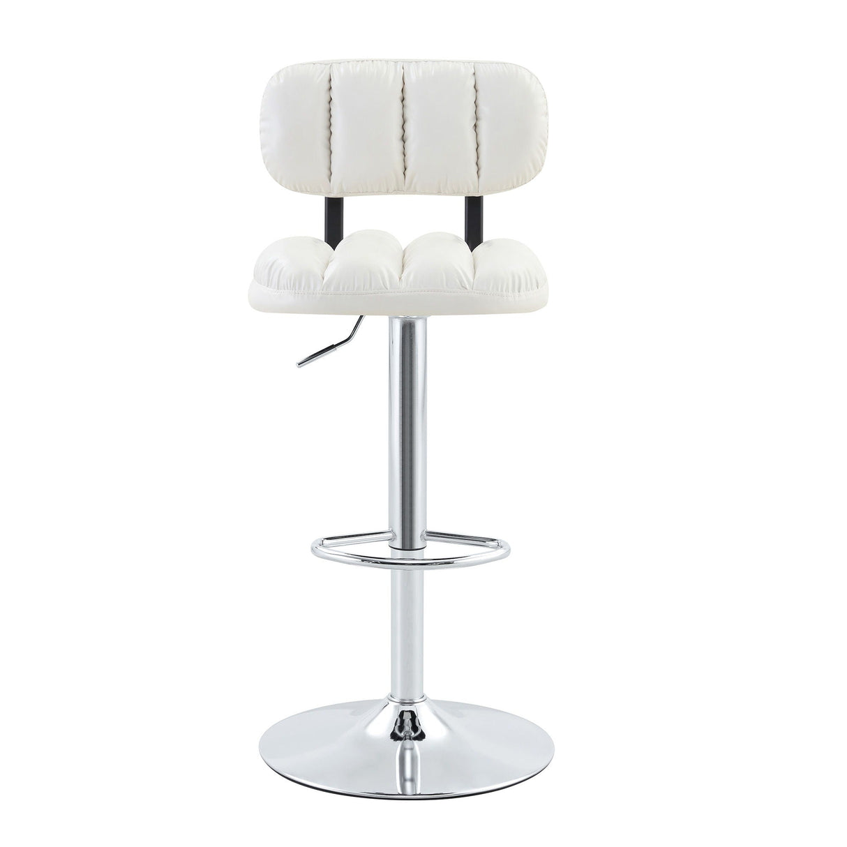 Adjustable Height Bar Stools With Footrest For Kitchen Island (Set of 2)