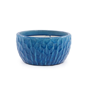 Handmade Ceramic Planter Set of 3 in Glossy Lake