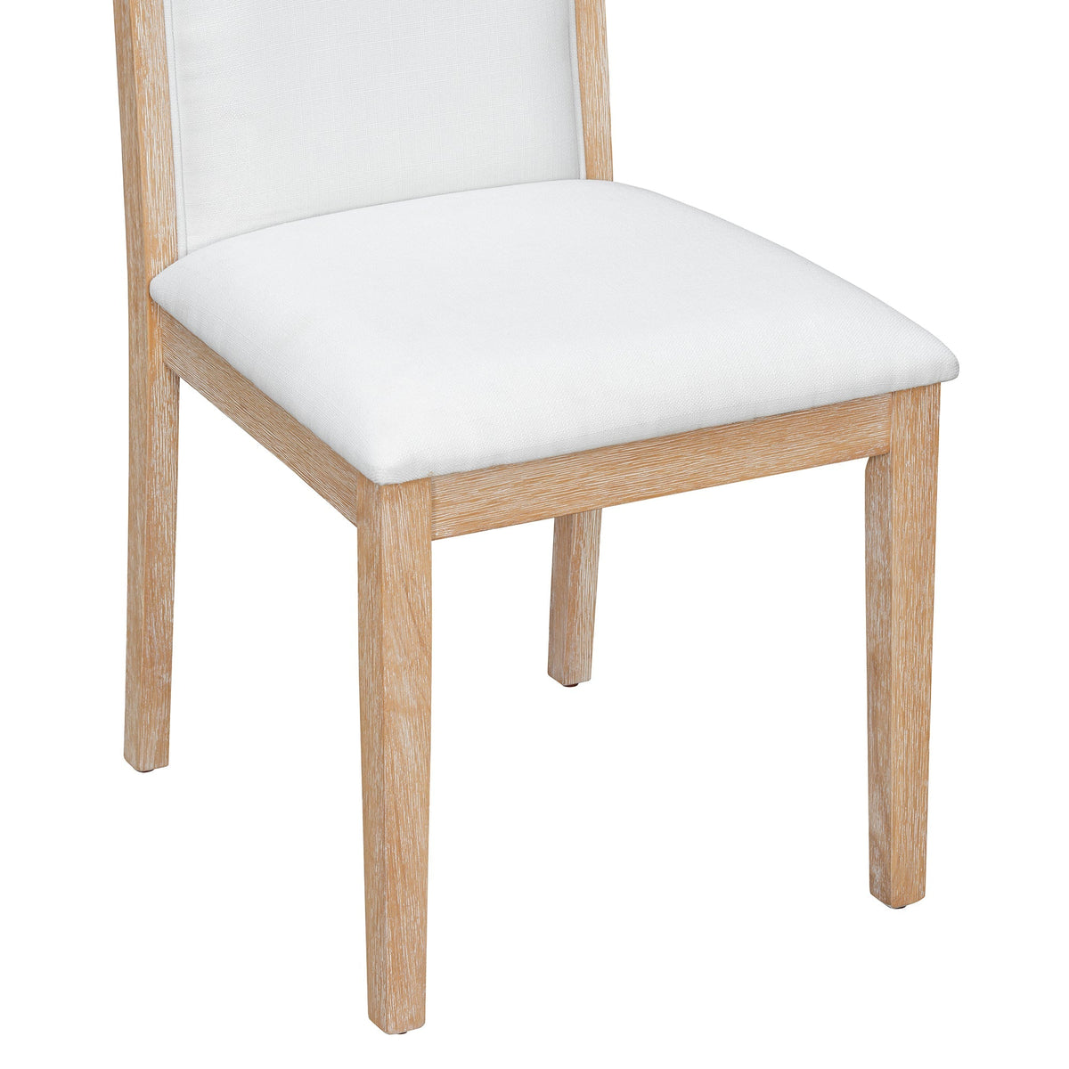 Vintage Style Dining Chair Set with Upholstered Seats - Set of 4