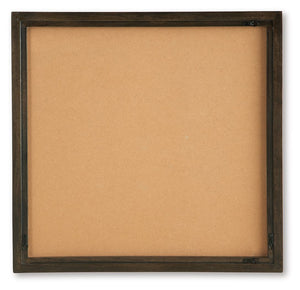 Bachard - Wall Decor - Tan / White