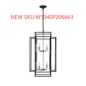 Geometric Foyer Chandelier