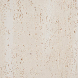 Daphne Outdoor Patio MGO Side Table Beige Travertine Finish
