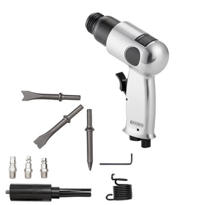Air Hammer 4500BPM Pneumatic Hammer with Air Needle Scaler & 4 Chisels