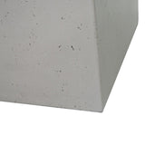 AIDAN 31' Square Fire Pit 40,000 BTU Light Grey Magnesium Oxide 31.25'