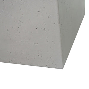 AIDAN 31' Square Fire Pit 40,000 BTU Light Grey Magnesium Oxide 31.25'