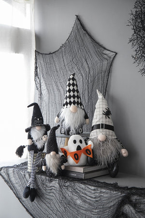 26.8" Handcrafted Halloween Gnome by Bruce