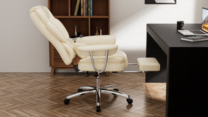 Big and Tall Executive Office Chair with Footrest
