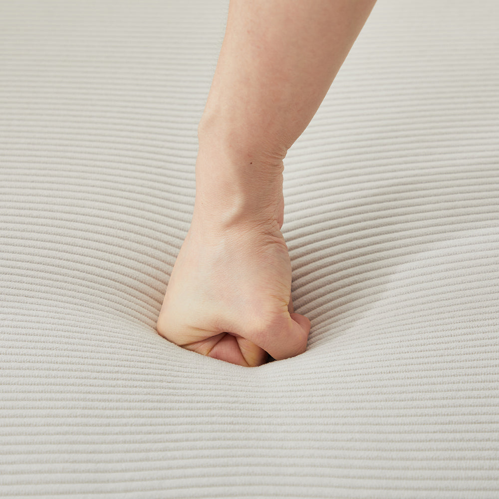 Folding Sofa Bed Convertible Couch with 2 Pillows