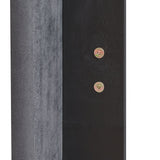 Velvet Button Tufted Upholstered Bed with Wings Design - Queen