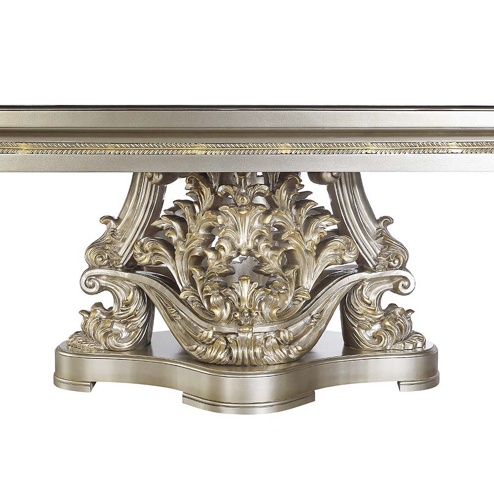 Danae - Dining Table - Champagne & Gold