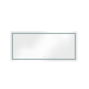 72" x 32" LED Bathroom Mirror with Front and Backlight
