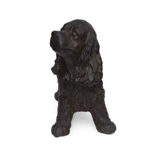 Josie Dog Cast Stone Garden Statue