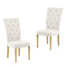 Modern Design Upholstered Dining Chair (Set of 2)