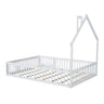 House Platform Bed With Guardrail