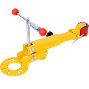Steel Fender Roller Tool for Lip Rolling and Wheel Arch Reforming - Yellow