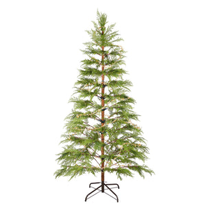 6 Feet Artificial Full Christmas Tree with LED Lights