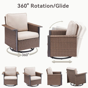 Outdoor Swivel Rocking Chairs