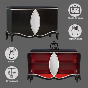 Ashor - Console Cabinet - Black