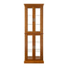 Curio Cabinet Lighted Curio Diapaly Cabinet With Adjustable Shelves And Mirrored Back Panel, Tempered Glass Doors (6 Tier), (E26 Light Bulb Not Included)
