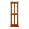 Curio Cabinet Lighted Curio Diapaly Cabinet With Adjustable Shelves And Mirrored Back Panel, Tempered Glass Doors (6 Tier), (E26 Light Bulb Not Included)