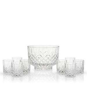 9-piece Admiral Punch Bowl with Tumblers Viski®