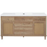 Modern Bathroom Vanity With Sink, Soft Close Drawers