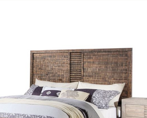 Andria Reclaimed Oak Finish Queen Bed