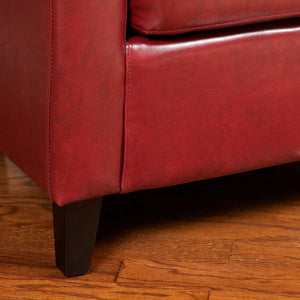 Zenithon Upholstered Club Chair With Rounded Back