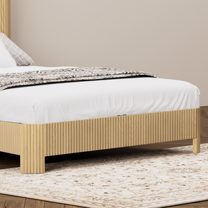 Queen Size Bed Frame With Storage Headboard