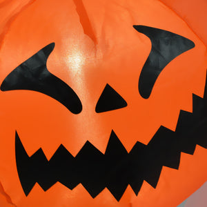 HOMCOM 5.9' Halloween Inflatable Outdoor Decoration Ghost with Pumpkin