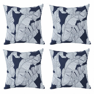 4-Pack Outdoor Pillow Covers - Water-Repellent and Decorative