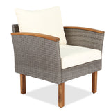 GO 9-Piece Patio Rattan Furniture Set