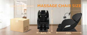 2024 Massage Chair Recliner with Zero Gravity & Full Body Air Pressure