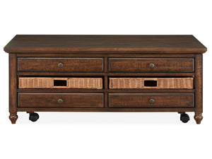 Cottage Lane - Wood Rectangular Lift-top Cocktail Table - Coffee