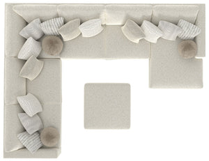 Ritzy - Modular Sofa And Included Cocktail Ottoman