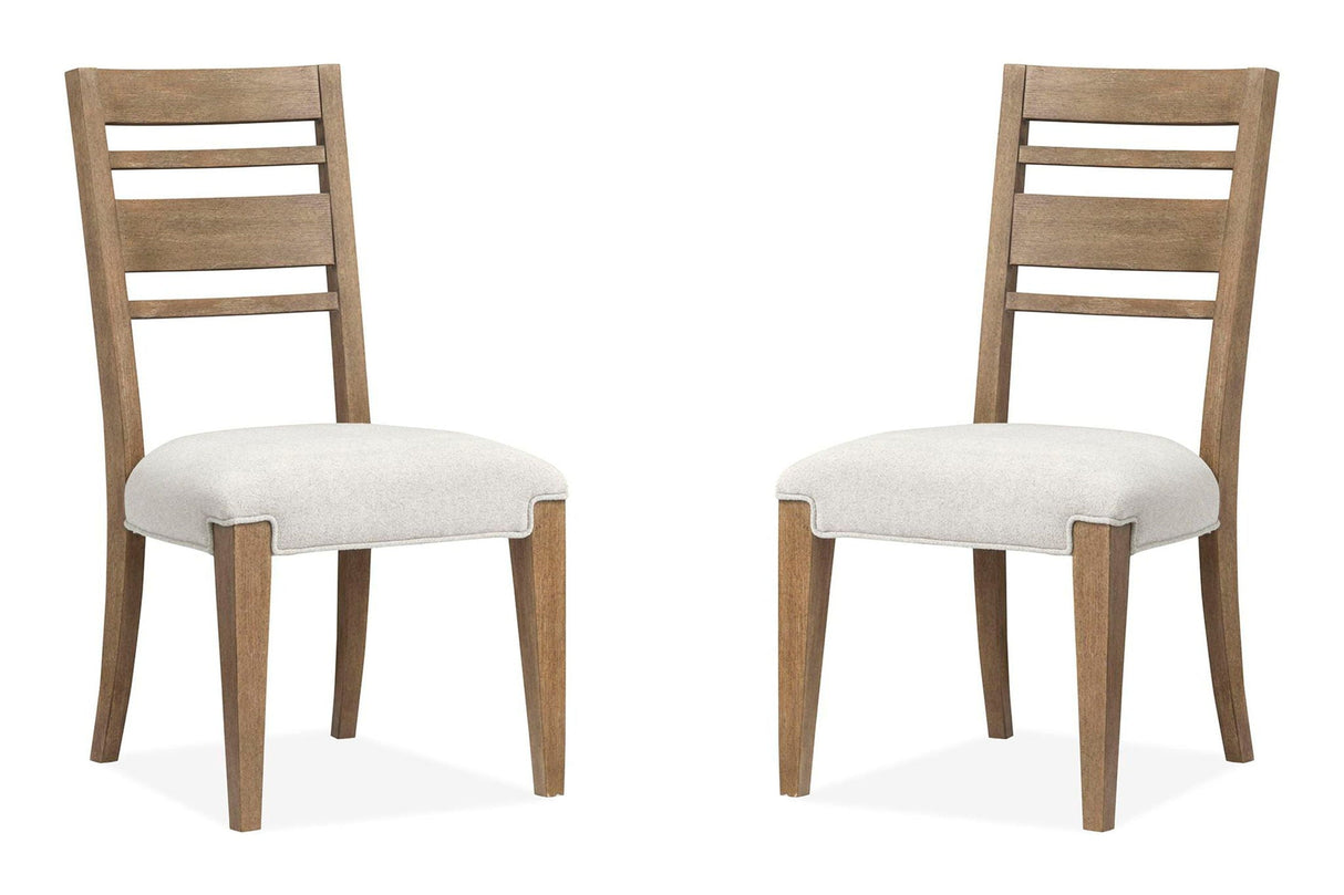 Plum Creek - Upholstered Side Chair With Wood Back (Set of 2)