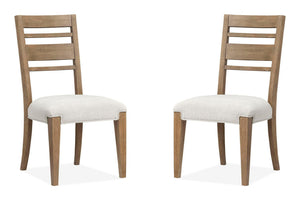 Plum Creek - Upholstered Side Chair With Wood Back (Set of 2)