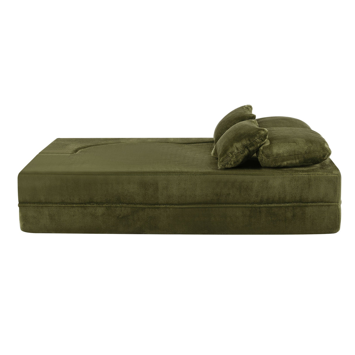 Queen Size Foldable Sofa Bed Chenille Futon Sofa Couch