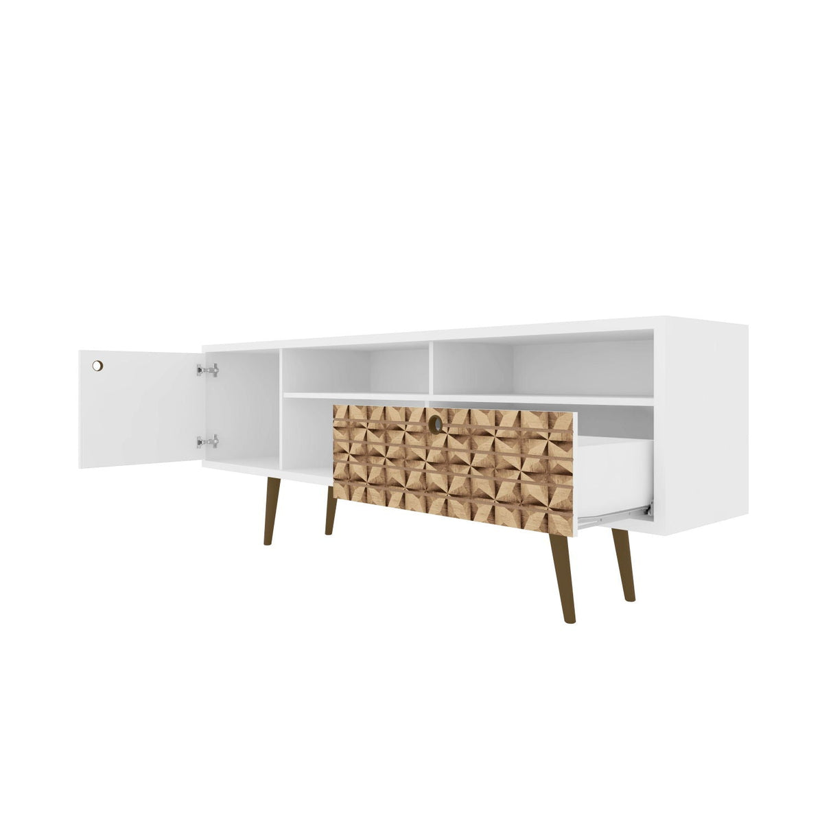 Liberty - TV Stand With 3 Open Shelves