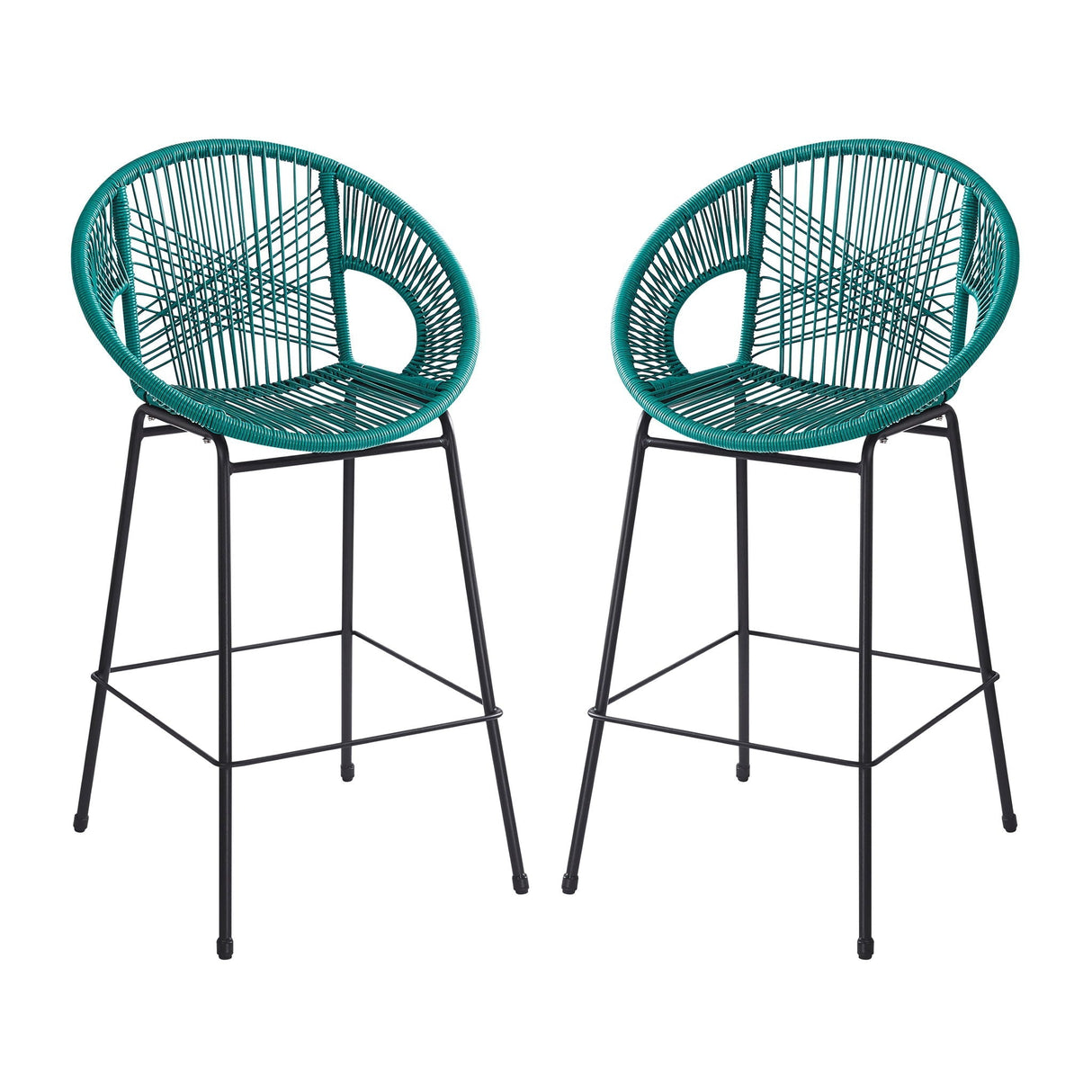 Ferrara Outdoor Patio Barstool Set of 2