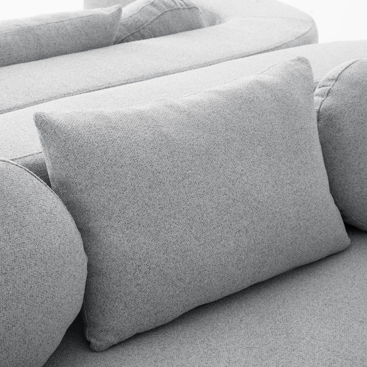 Boneless - Couch Modular Sectional Sofa With Deep Seating And Curved Design