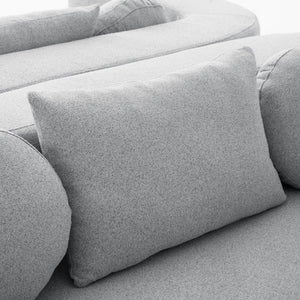 Boneless - Couch Modular Sectional Sofa With Deep Seating And Curved Design