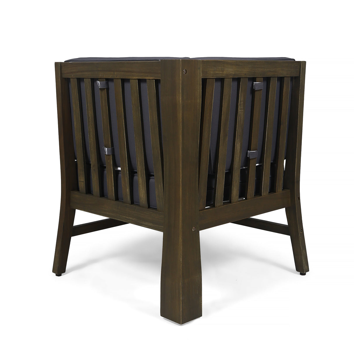 Perla 6-Piece Dark Grey Outdoor Sofa Set