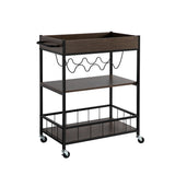 Rolling Kitchen Cart with Three Tiers