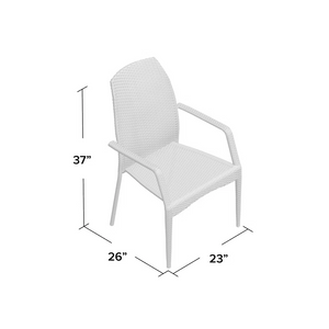 Outdoor Wicker Chairs, 54020 KD MP2, 2 Chairs/Set