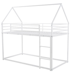 House Bunk Bed With Built In Ladder