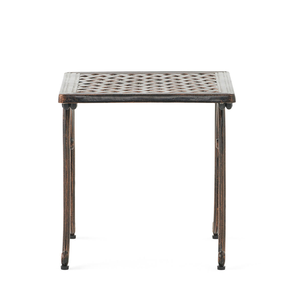 Laughlin cast iron end table (set of 2)