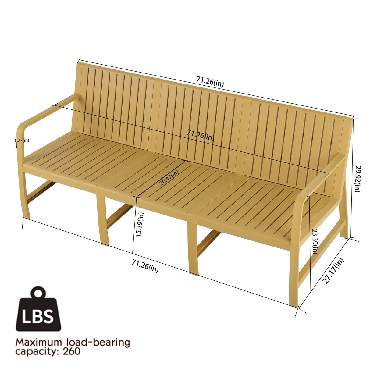 Furniture Set, Waterproof And Durable